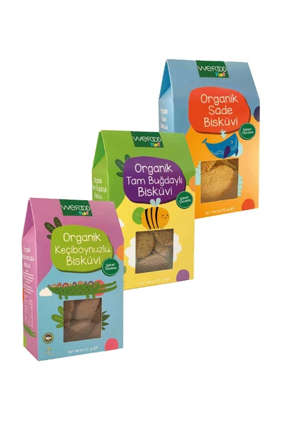 Wefood Kids Bisküvi Deneme Paketi ürün görseli 1
