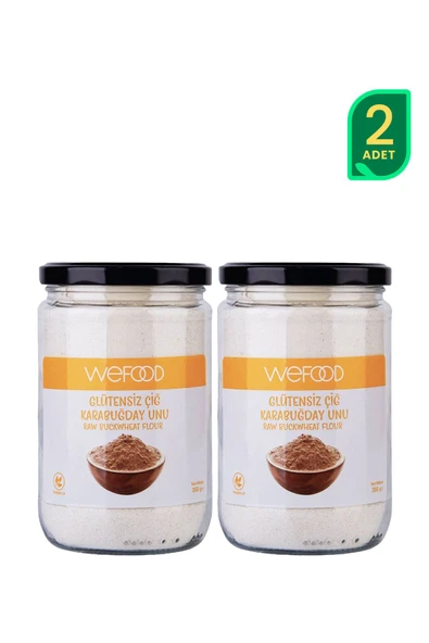 Wefood Glutensiz Çiğ Karabuğday Unu 350 gr 2'li ürün görseli 1