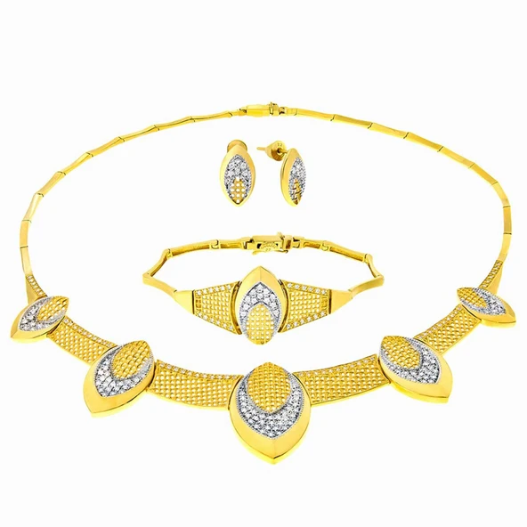 22 Ayar Altın Üçlü Set T002433 ürün görseli 1