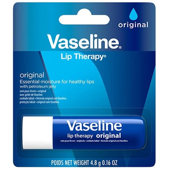 Vaseline Lip Therapy Dudak Bakım Kremi Original 4.8 gr ürün görseli 1