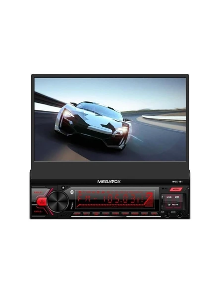 Megavox MGX-181 4x60W 7İnç Indash Oto Teyp 4X55W Mirrorlink/ Mp5/Usb/Sd/Fm/Bt/Kumanda ürün görseli 1