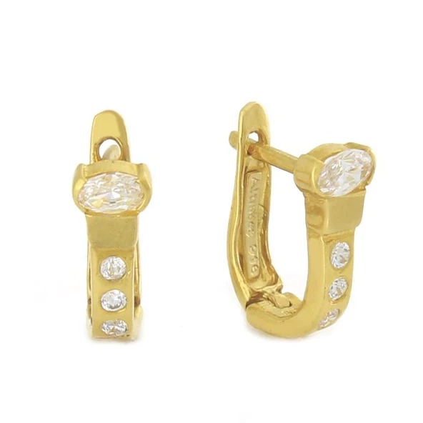 22 Ayar Altın Küpe T004641 ürün görseli 1