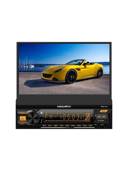 Megavox MGX-183 4x60W 7İnç Indash Oto Teyp 4X55W Mirrorlink/ Mp5/Usb/Sd/Fm/Bt/Kumanda ürün görseli 1