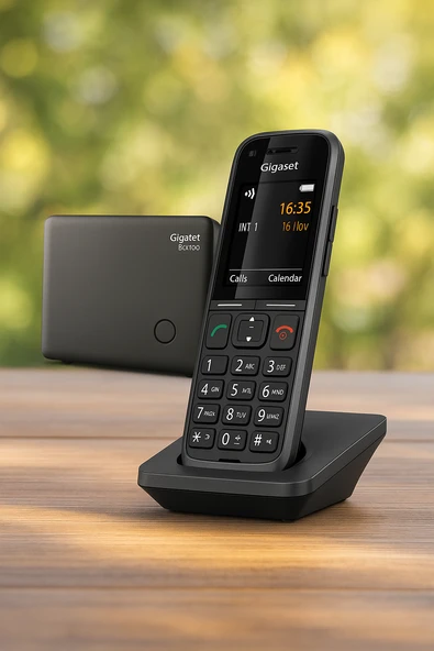 Gigaset S700H PRO Kablosuz Telefon + Box 100 Dect Baz İstasyonu Seti ürün görseli 1