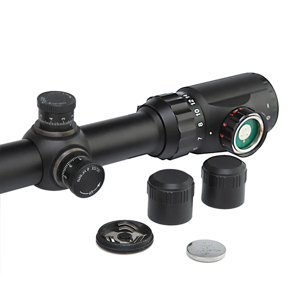 Yüksek Kaliteli 4-16x50aoeg Zoomlu çift Işık,kırmızı,yeşil Kaynaklı Tüfek Dürbünü(b) ürün görseli 1