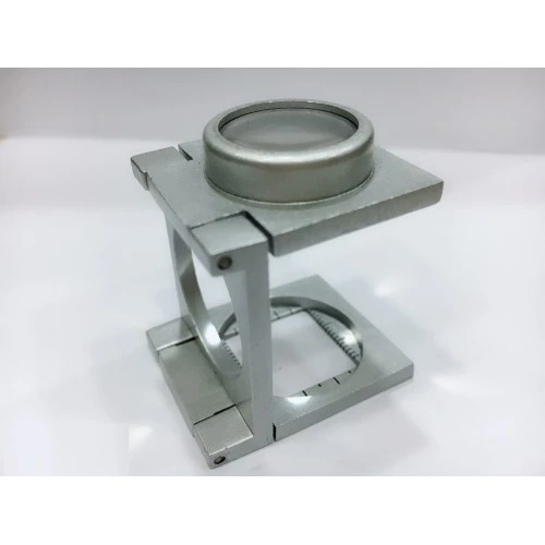 20 Mm Büyüteç Lup Dokumacı Büyüteci Full Çelik Katlanabilir Th9007A ürün görseli 1