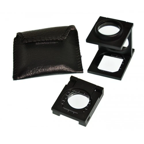 1 Cm Full Çelikkaplı Full Çelik Kaplı Katlamalı Büyüteç Th-9008A ürün görseli 1