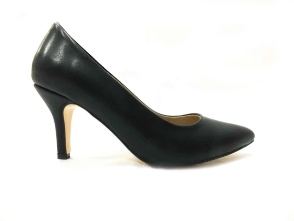 Marine Shoes 7 cm Topuklu Ayakkabı Siyah 86 412 ürün görseli 1