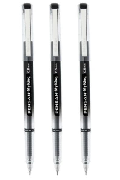 pensan my king iğne uçlu pilot kalem 05 uçlu extra fine 3 lü set  1 adet ürün görseli 1