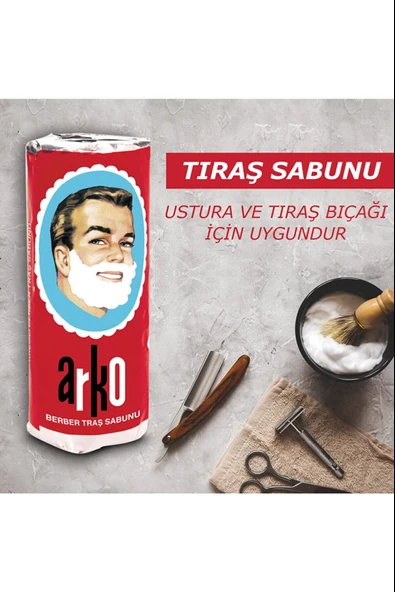 12'li Tıraş Sabunu 12X75 gr - Resim 3