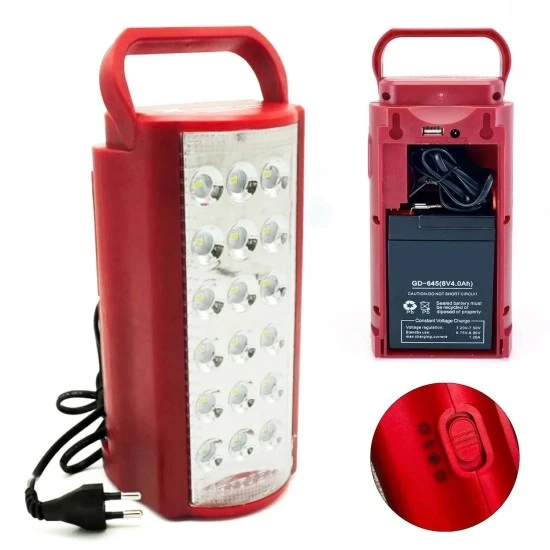 3000 Mah 24 Led Şarjli Işıldak  DL2424 ürün görseli 1