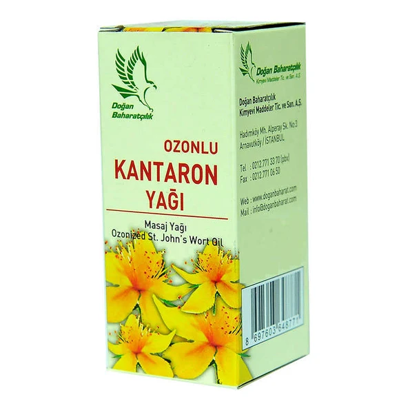 Ozonlu Kantaron Yağı 50cc - Resim 3