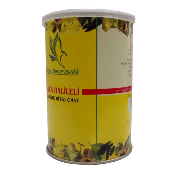 Kara Halileli Karışık Bitkisel Çay 100Gr Teneke Kutu - Resim 2