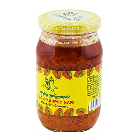 Zeytinyağlı Kudret Narı Cam Kavanoz 500 Gr ürün görseli 1