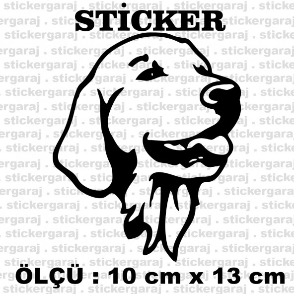 köpek sevimli 2 adet sticker - Araba motosiklet kask buzdolabı cam otomobil atv laptop tablet duvar stickerı ürün görseli 1
