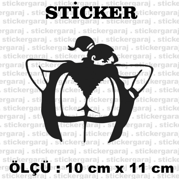 ukala şımarık 2 adet sticker - Araba motosiklet kask buzdolabı cam otomobil atv laptop tablet duvar stickerı ürün görseli 1