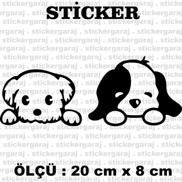 sevimli yavru kediler 2 adet sticker - Araba motosiklet kask buzdolabı cam otomobil atv laptop tablet duvar stickerı ürün görseli 1