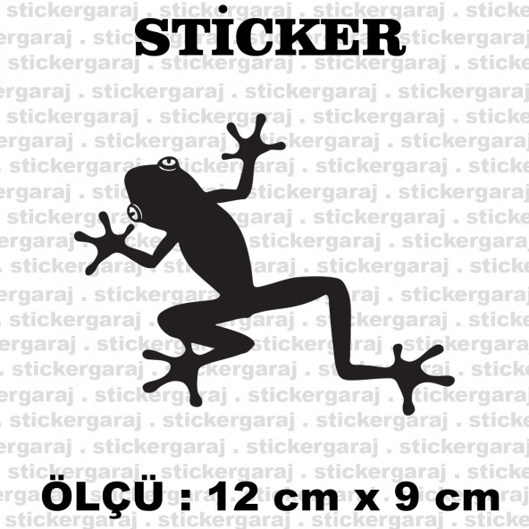 kurbağa tuning 2 adet sticker - Araba motosiklet kask buzdolabı cam otomobil atv laptop tablet duvar stickerı ürün görseli 1
