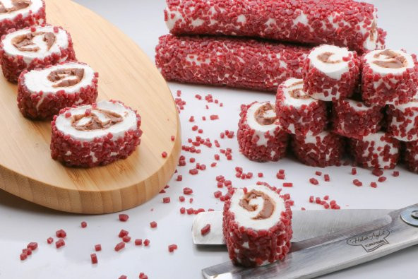 Haluk Aydın Kuruyemiş Sultan Çikolatalı Vişne Parçacıklı Lokum 700 Gr ürün görseli 1