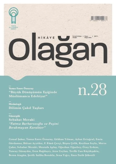 Olağan Hikaye Dergi 28.Sayı Nisan-Mayıs 2025 ürün görseli 1