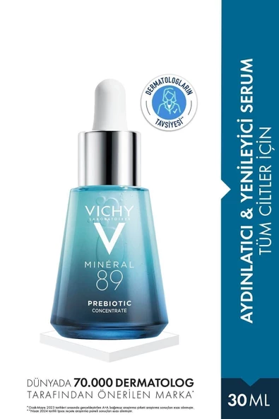 Vichy Mineral 89 Probiyotik Aydınlatıcı Yenileyici ve Onarıcı Serum 30 ml ürün görseli 1
