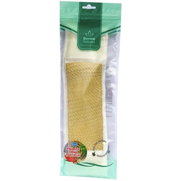 Derma Naturel Palmiye Örme İpli Banyo Kemeri (8*24CM) ürün görseli 1