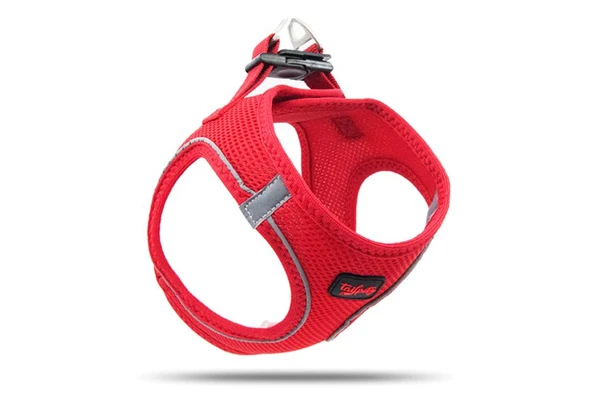 Tailpetz Air Mesh Harness Göğüs Tasması Neon Kırmızı Large ürün görseli 1