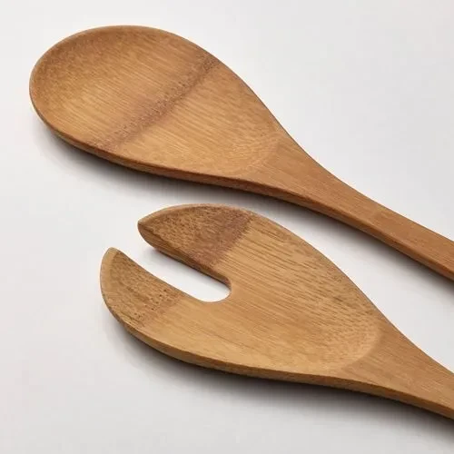 IKEA Gronsaker Servis Kaşığı Bambu 2 Adet - Resim 2