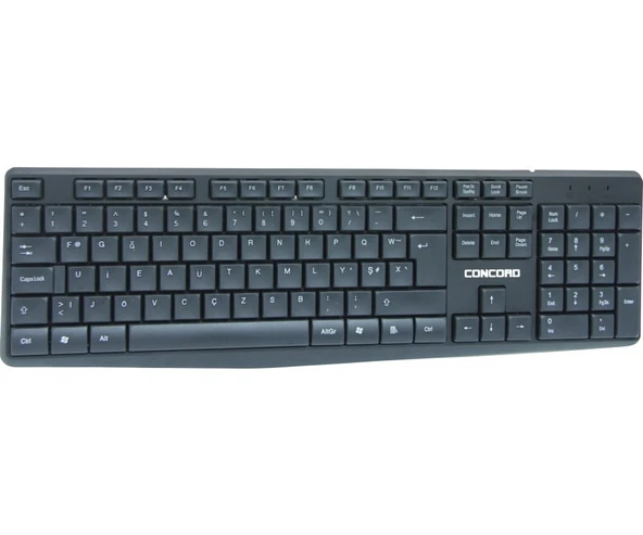 Concord C-72 USB Standart Kablolu F Klavye ürün görseli 1