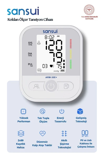 SANSUI Koldan Ölçer Tansiyon Cihazı ürün görseli 1