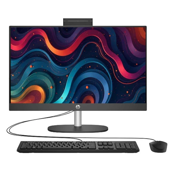 HP ProOne 240 G10 938B0EA007 i5-1334U 64GB 2TBSSD 23.8" FHD FreeDOS All In One Bilgisayar ürün görseli 1