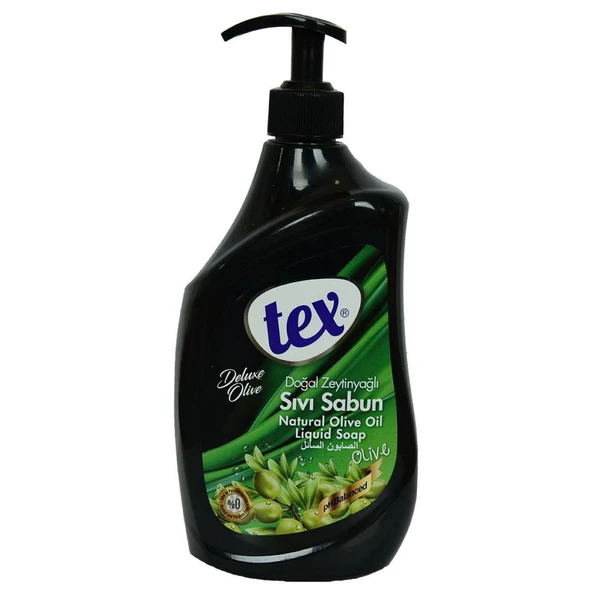 Tex Doğal Zeytinyağlı Sıvı Sabun Alkol ve Paraben İçermez 750ML ürün görseli 1