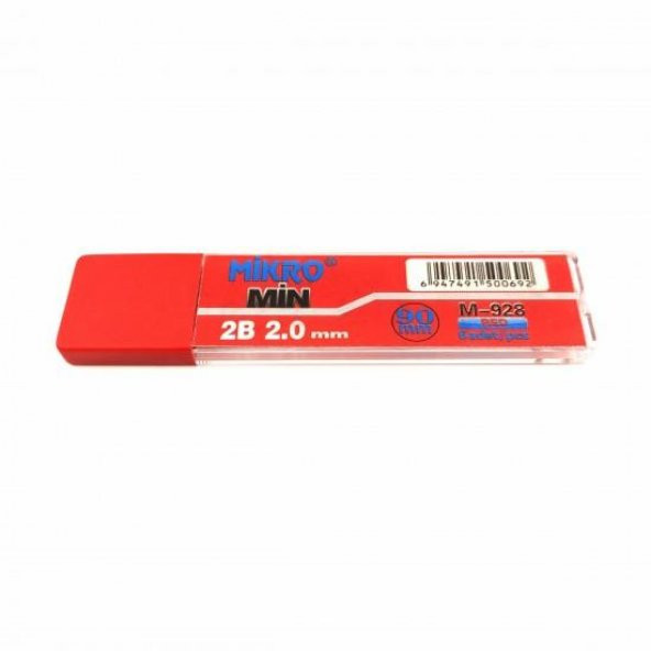 Kalem Ucu 2.0mm 2B Mikro 2B Kalem Ucu 2mm Kırmızı ürün görseli 1