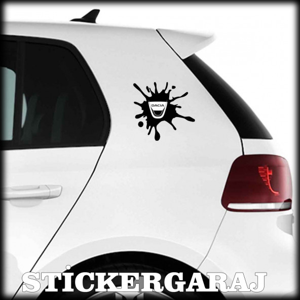 dacia uyumlu tuning leke 2 adet sticker - ürün görseli 1