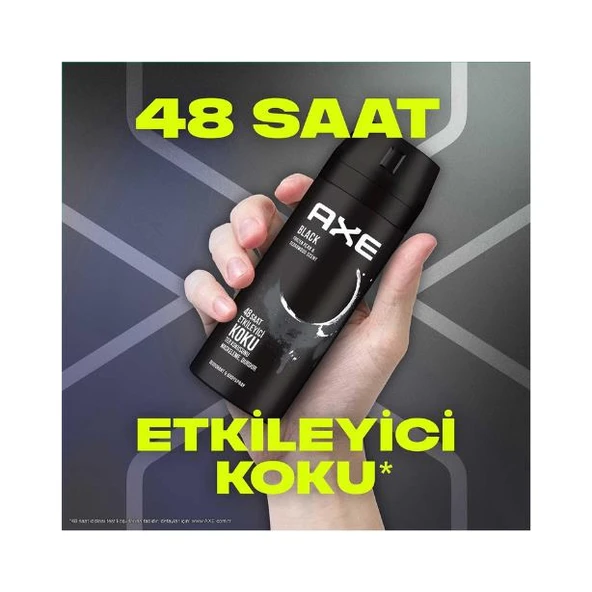 Axe Deodorant Black 150 ml - Resim 5