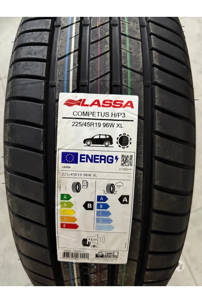 LASSA / 225/45R19 (COMPETUS H/P3 XL) 2025 YAZ LASTİĞİ ürün görseli 1