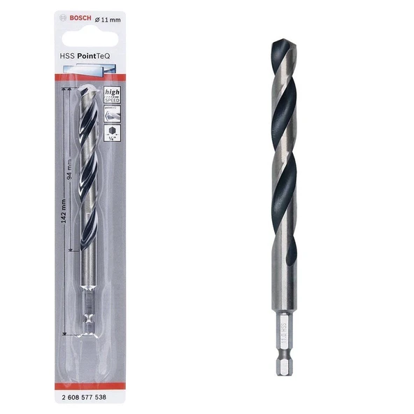 Bosch Hss Pointteq Metal Matkap Ucu 11,0 mm 1'li ürün görseli 1