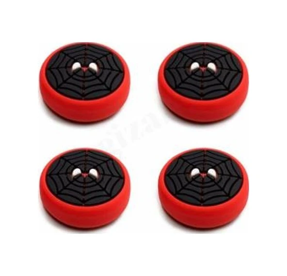 Ps5/Ps4/Ps3 Dualsense Analog Koruyucu Spider Man Desenli ürün görseli 1