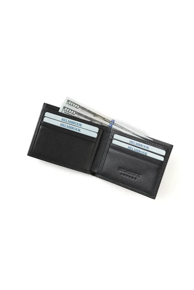 Erkek Hakiki Deri Cüzdan Çok Bölmeli RFID Korumalı Dean Gri ürün görseli 1