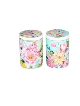 Lucky Art Peony Bone 2lı Kavanoz Seti 600ml LYBA 042 ürün görseli 1