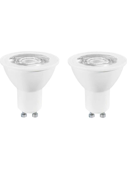 2 Adet 7 Watt, 4000 Kelvin, Çok Kaliteli Gu10 Duy Led Ampul, Yüksek Lümen 4000 Kelvin Gu10 Duy Ampul ürün görseli 1