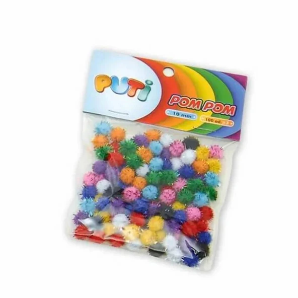 Puti Ponpon 30 Mm Metalik 4490 ürün görseli 1