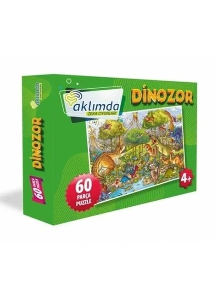 DİNAZOR 60 PARÇA PUZZLE ürün görseli 1