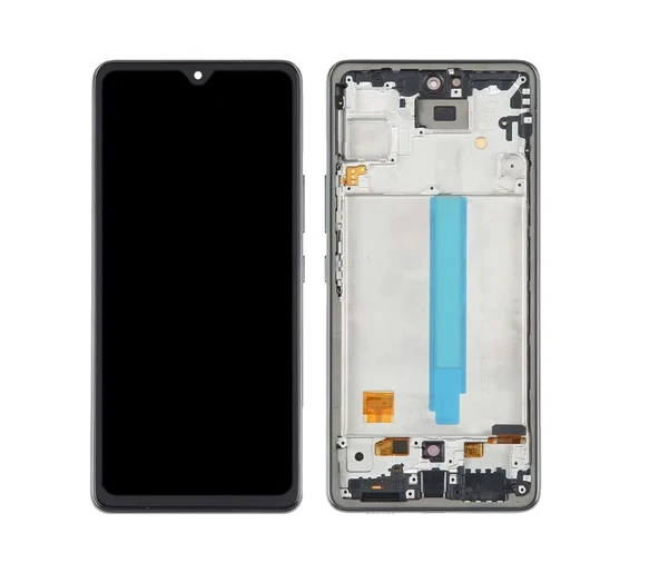 Samsung A536 A53 Lcd Ekran Kasalı Oled - Siyah ürün görseli 1