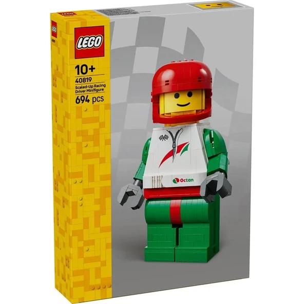 LEGO Creator 40819 Up-Scaled Racing Driver Minifigure ürün görseli 1