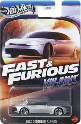 Hot Wheels Fast & furious Villains 2022 Delorean Alpha5 JBY38 ürün görseli 1