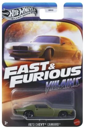 Hot Wheels Fast & furious Villains 1973 Chevy Camaro JBY37 ürün görseli 1