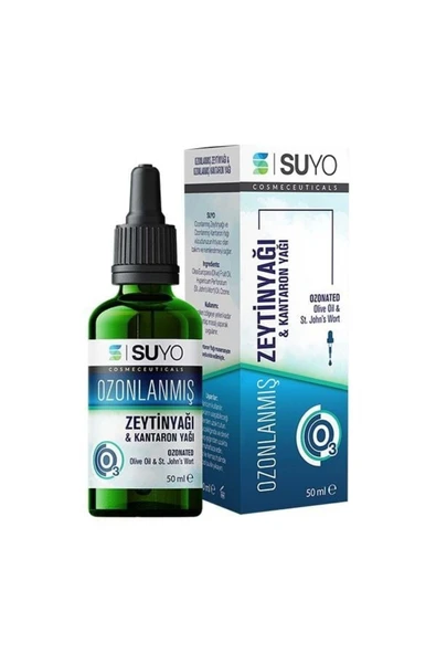 SUYO GREEN FARMA SUYO OZONLANMIŞ ZEYTİNYAĞI VE KANTORON YAĞI 50 ML ürün görseli 1