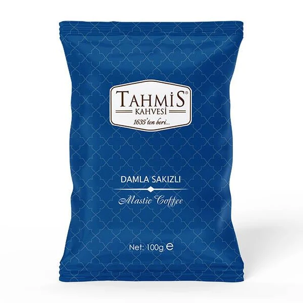 Tahmis Tek Paket Damla Sakızlı Türk Kahvesi 100 Gr ürün görseli 1