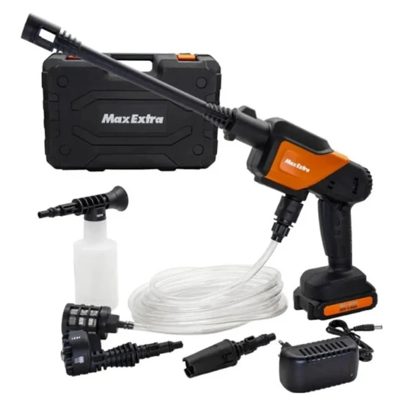 Max Extra MX5050 Akülü Motosiklet Yıkama 30 Bar 20V ürün görseli 1